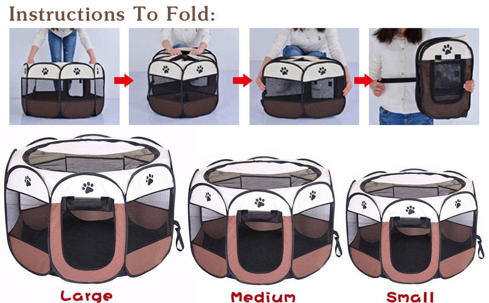 Portable Pet Play Pen