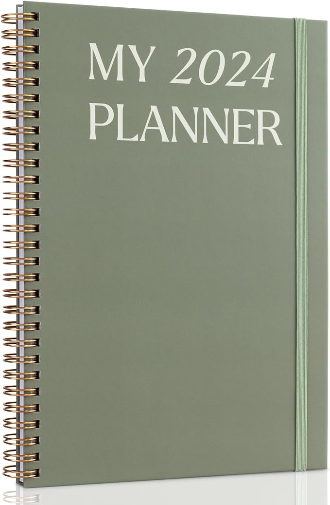 7" x 10" 2024 Daily Planner