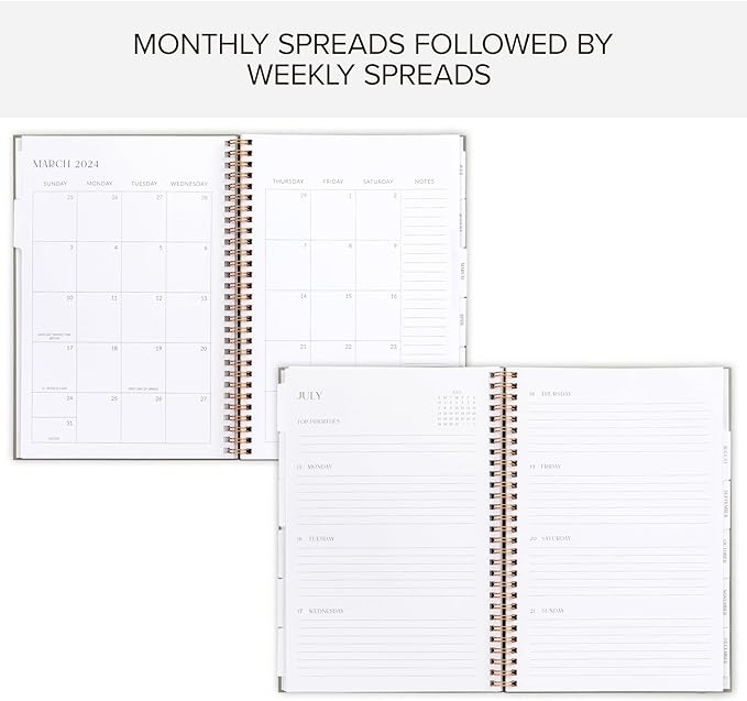 7" x 10" 2024 Daily Planner
