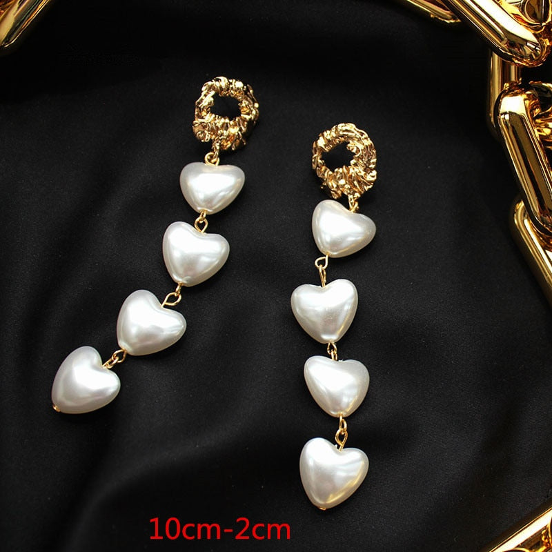 Handcrafted Pearl Earrings