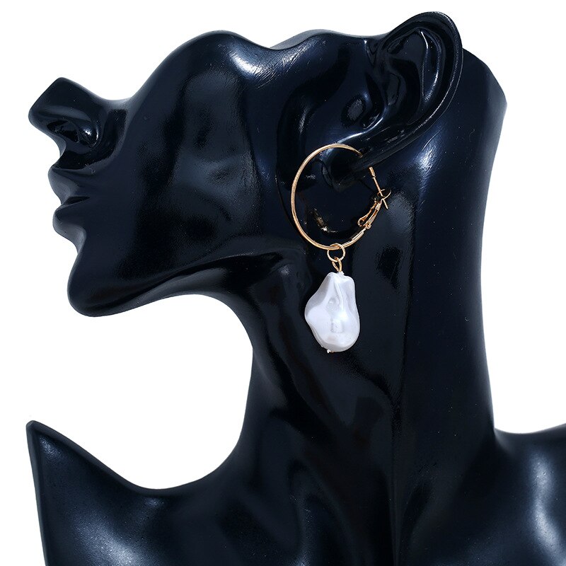 Handcrafted Pearl Earrings