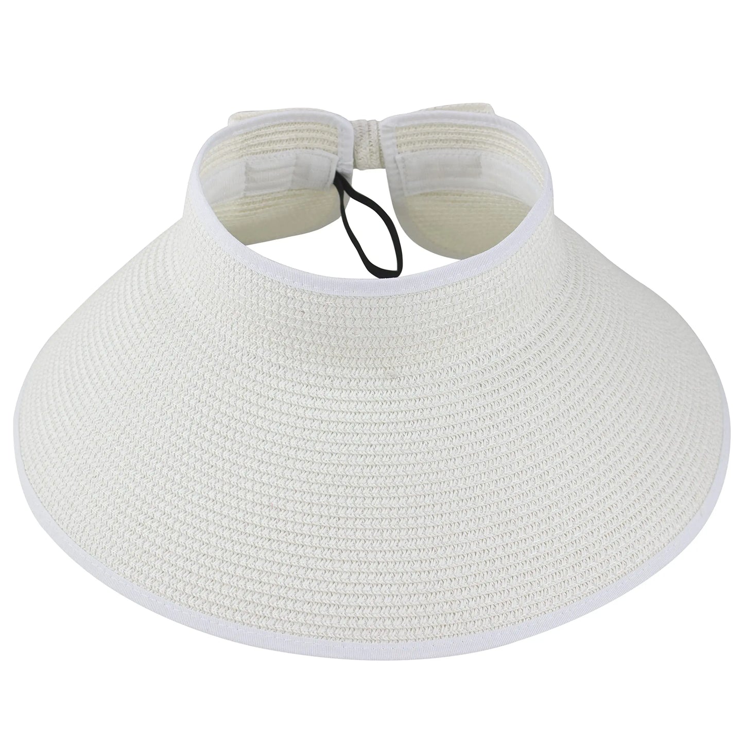 Wide Brim Roll Up Straw Hat