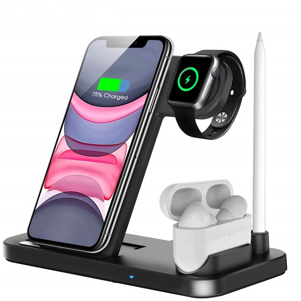 Wireless Charger Stand For iPhone, Apple Watch, Airpods Pros & Pen