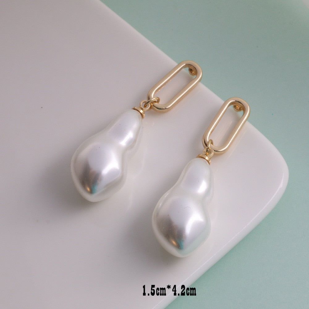 Handcrafted Pearl Earrings