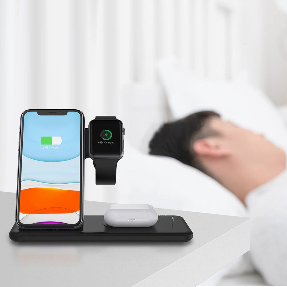 Wireless Charger Stand For iPhone, Apple Watch, Airpods Pros & Pen