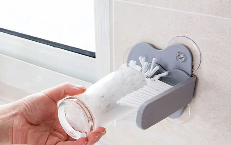 2 in 1 Cup Cleaning Suction Brush