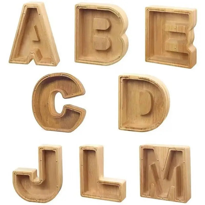 Alphabet Piggy Bank