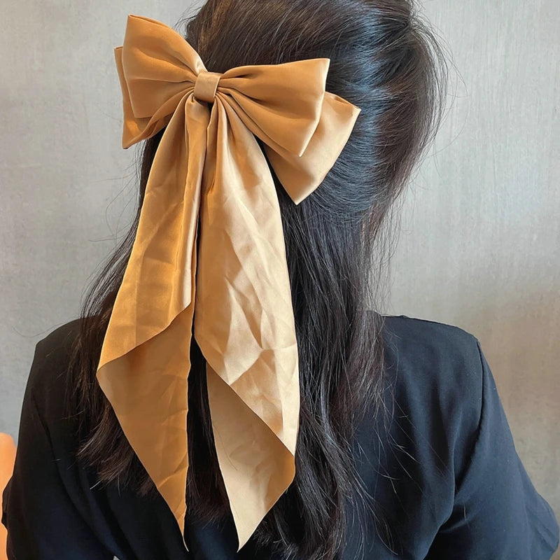 Large Ribbon Hair Clip
