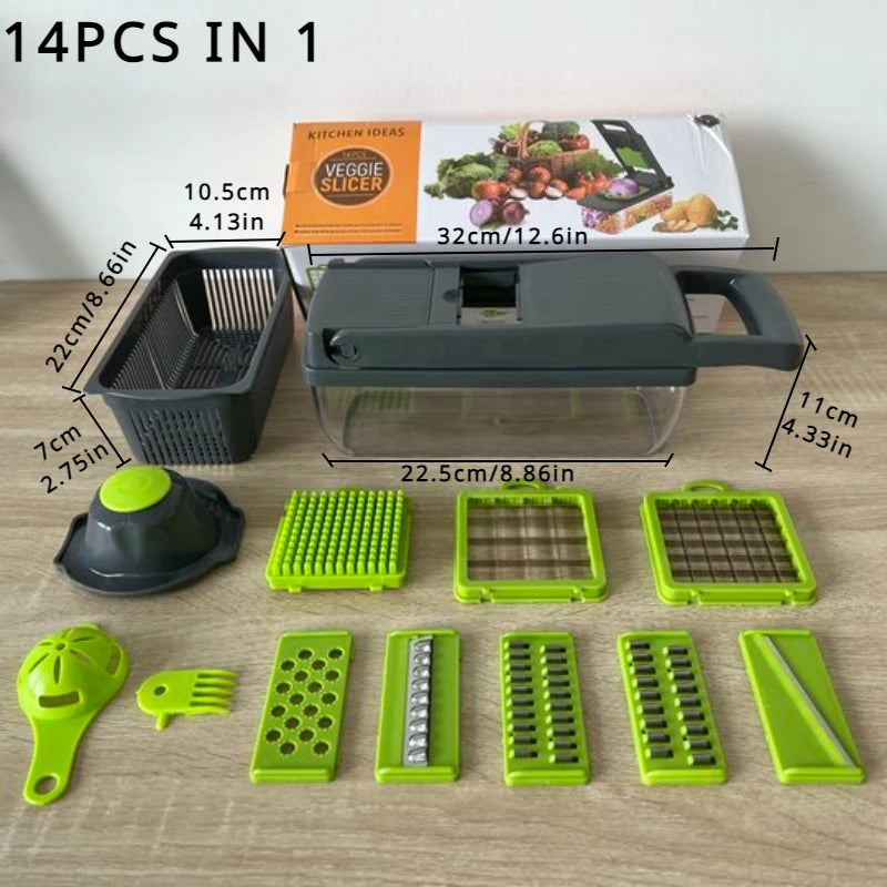 16 in 1 Multifunctional Vegetable Chopper
