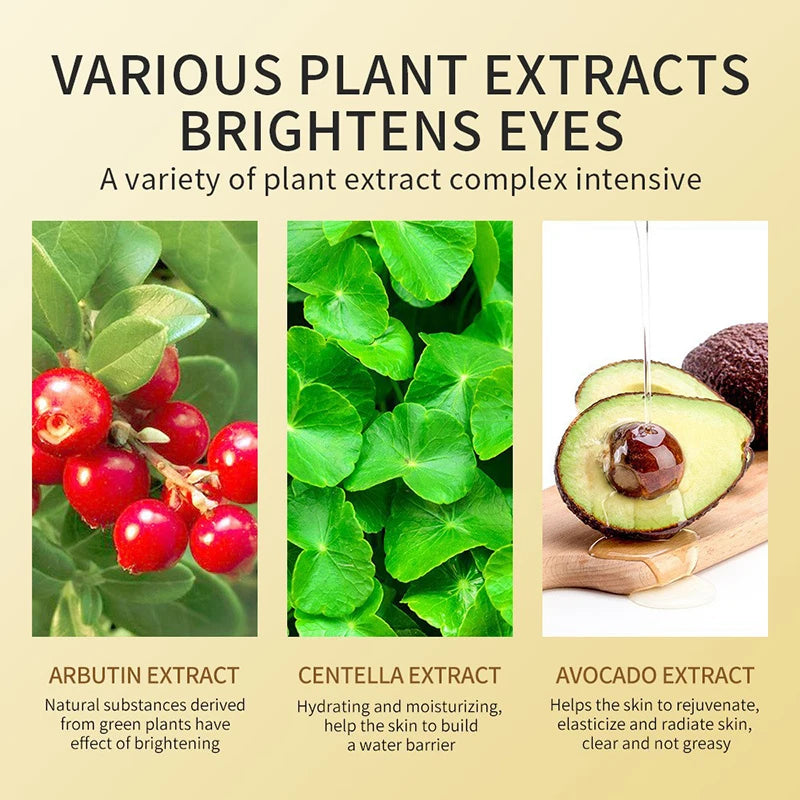 24K Gold Eye Mask- Reduce Puffy Eyes, Dark Circles and Eye Bags