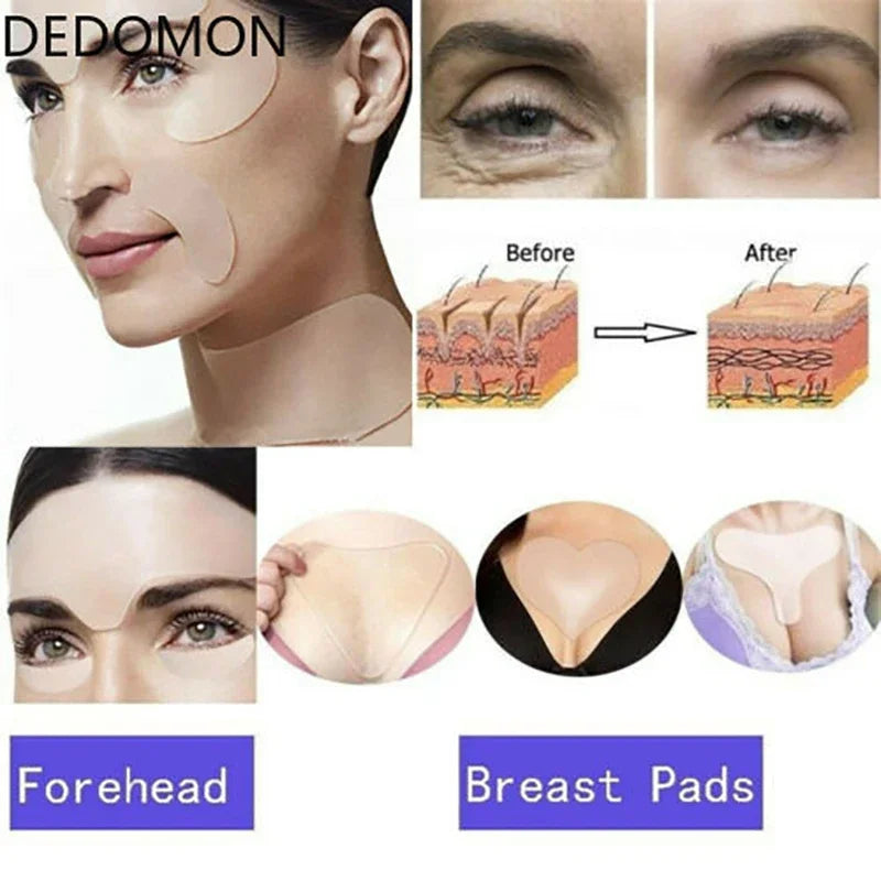 Reusable Silicone Anti-Wrinkle Pads