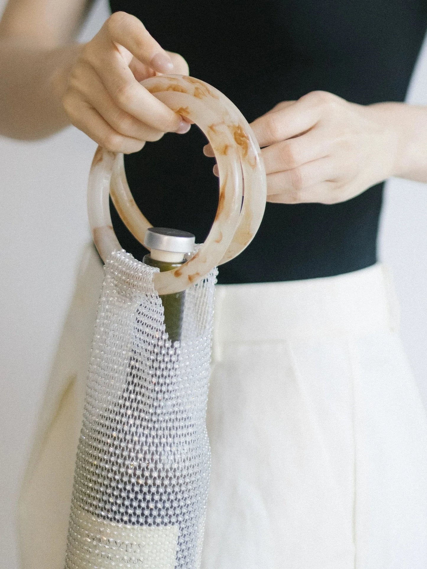 Shiny Diamond Wine Carrying Bag