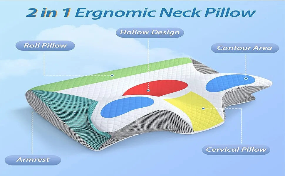 Cervical Contour Memory Foam Pillow