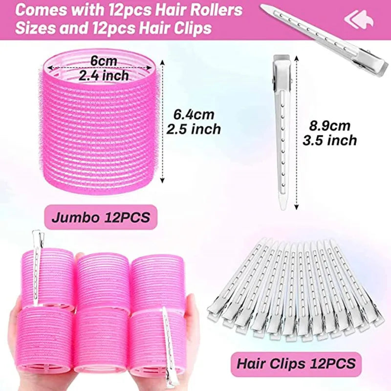 Self-Grip Hair Rollers