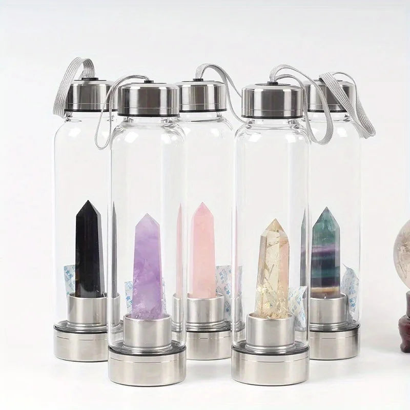 Crystal Drinking Water Bottle