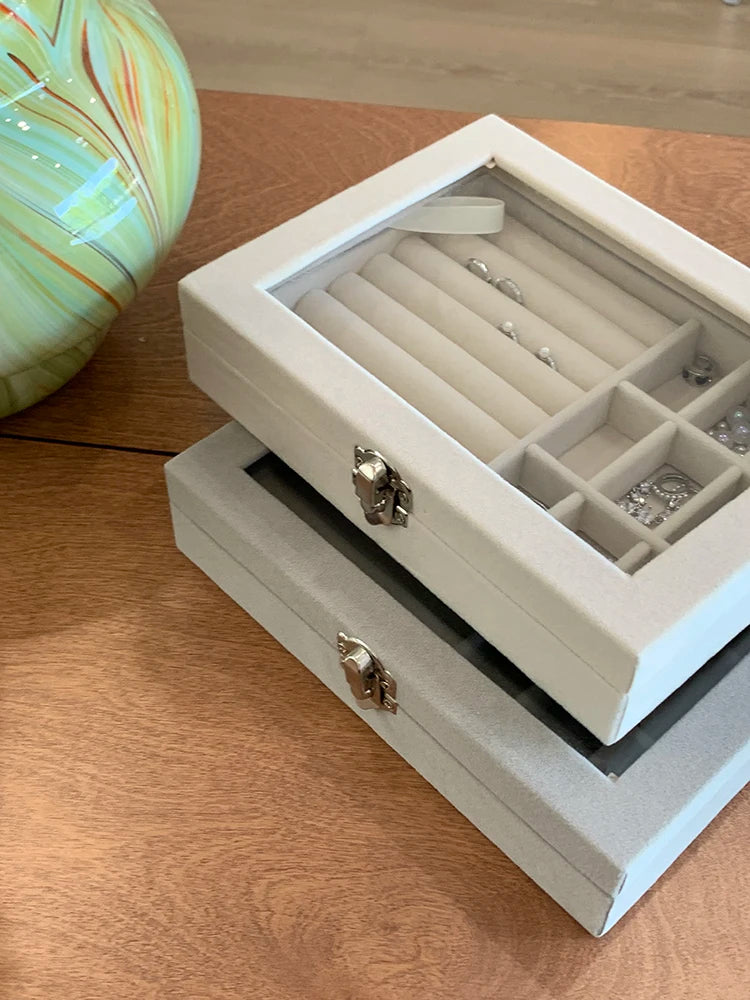 Velvet Jewelry Box