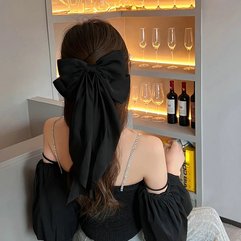 Large Ribbon Hair Clip