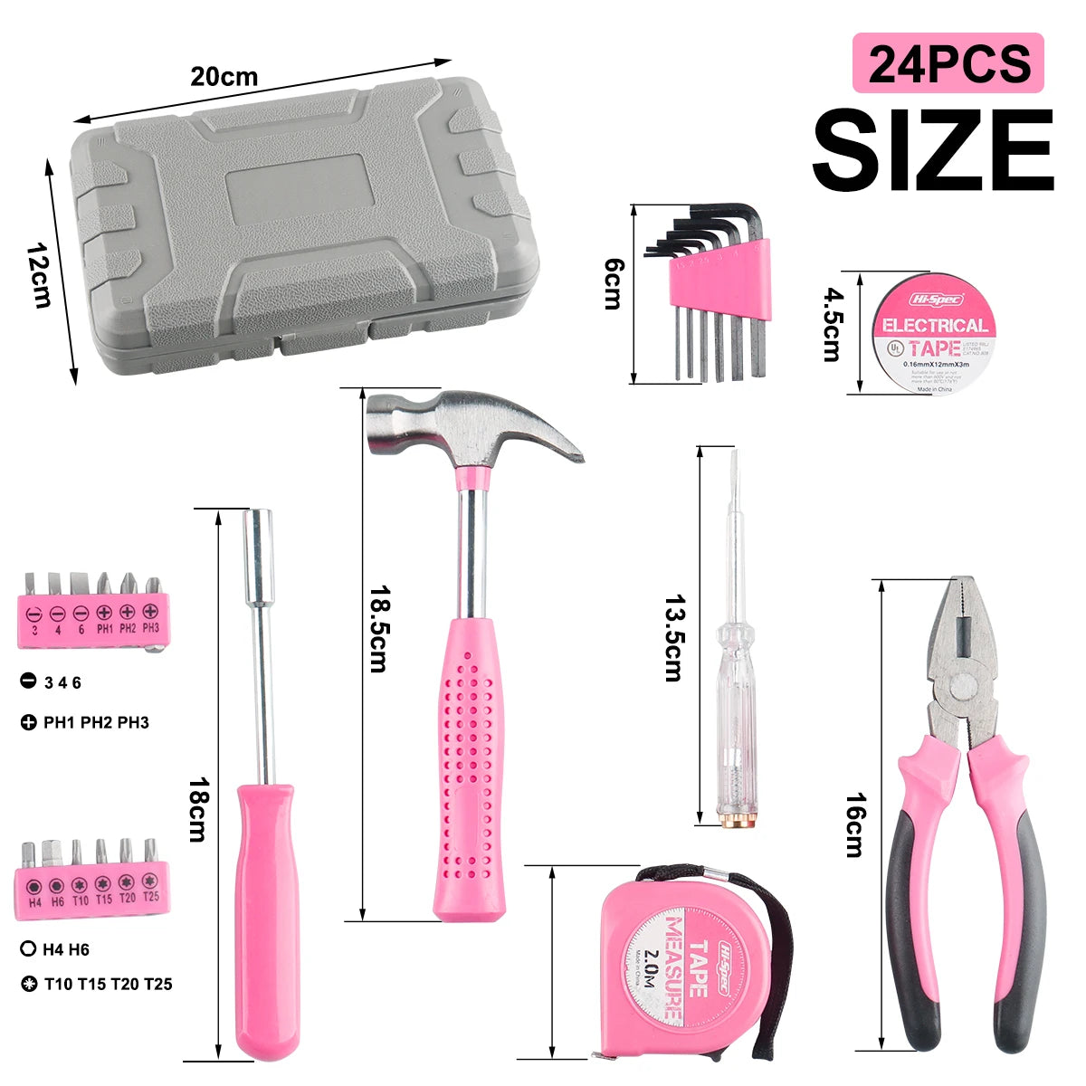 24-Piece Basic Tool Kit