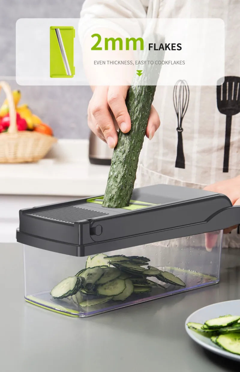 16 in 1 Multifunctional Vegetable Chopper