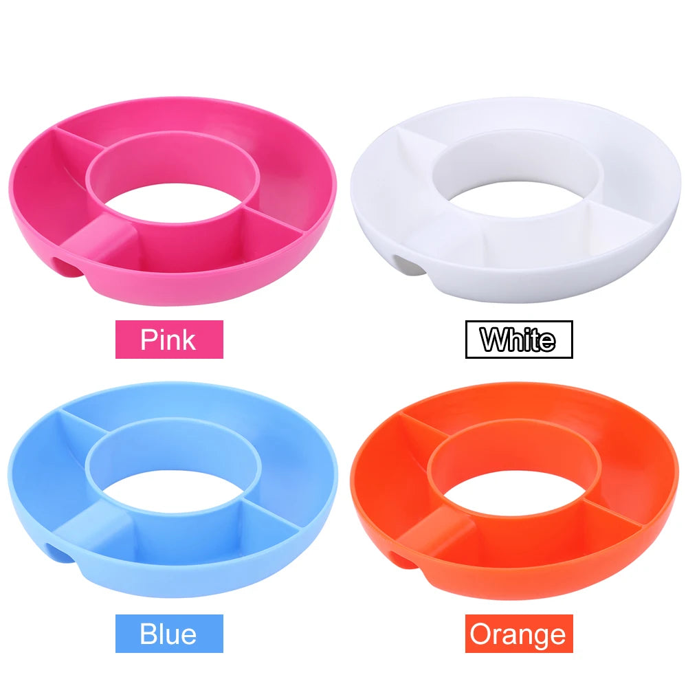 Silicone Snack Tray for 40 oz Water Bottle