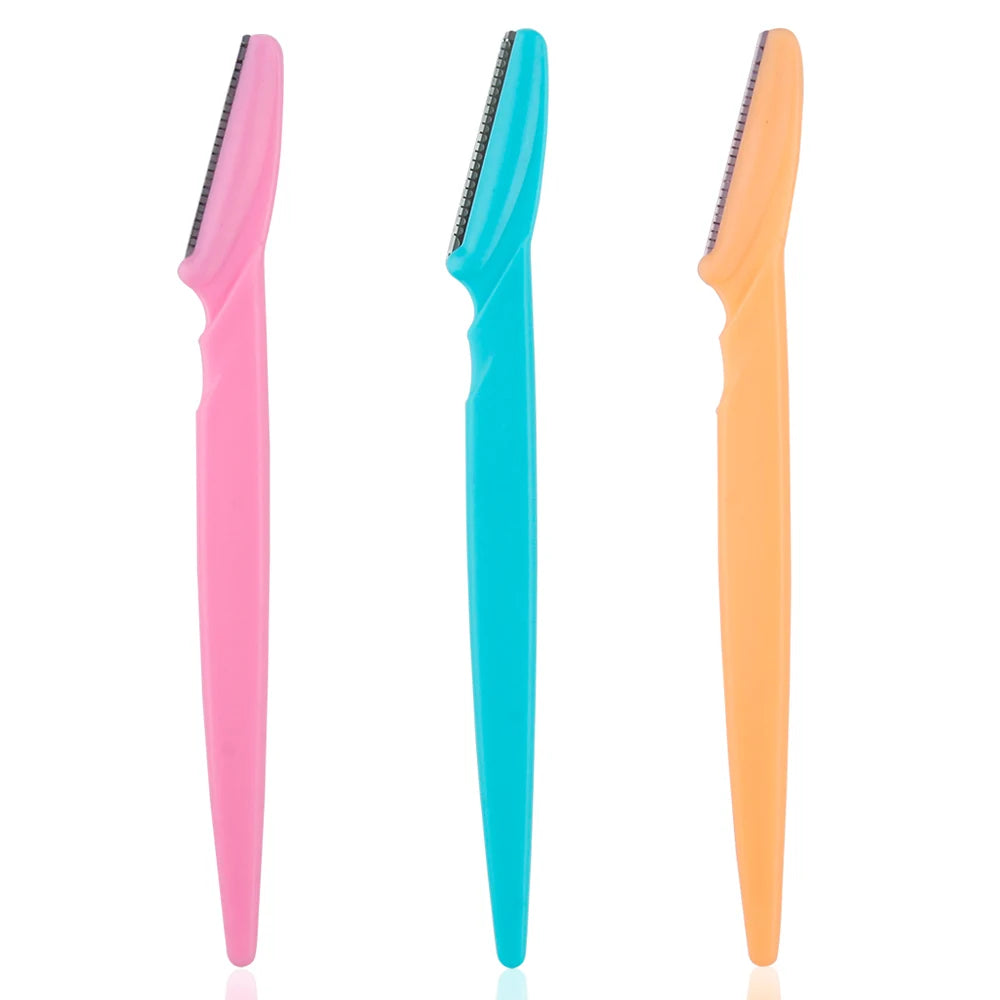 Women's Multipurpose Exfoliating Dermaplaning Tool, Eyebrow Razor, and Facial Razor