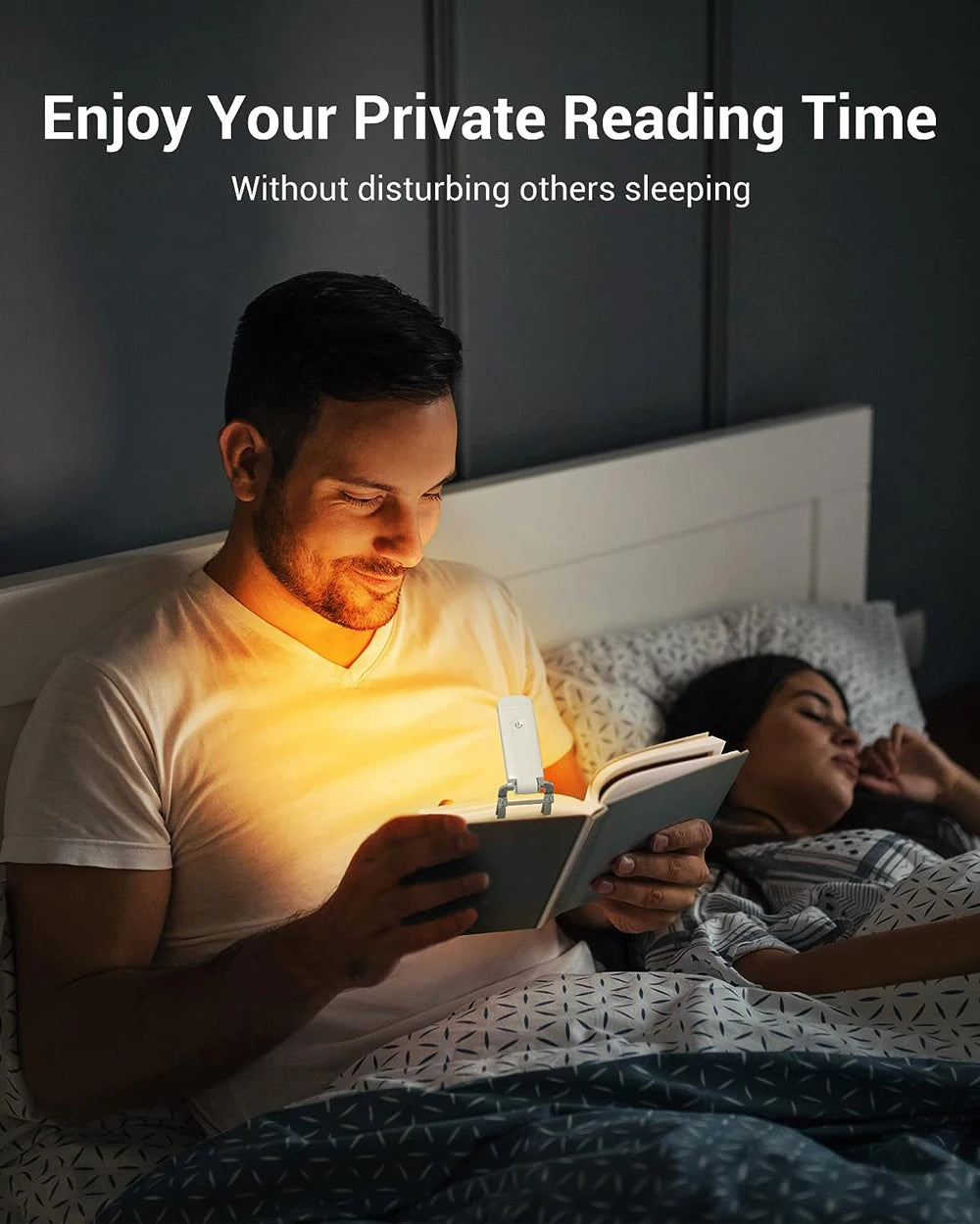 LED USB Rechargeable Book Reading Light