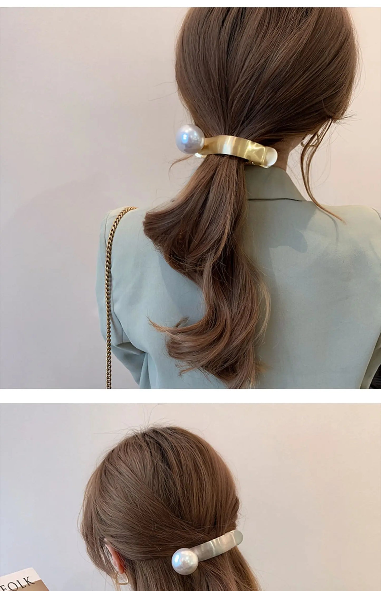 Pearl Hair Barrette