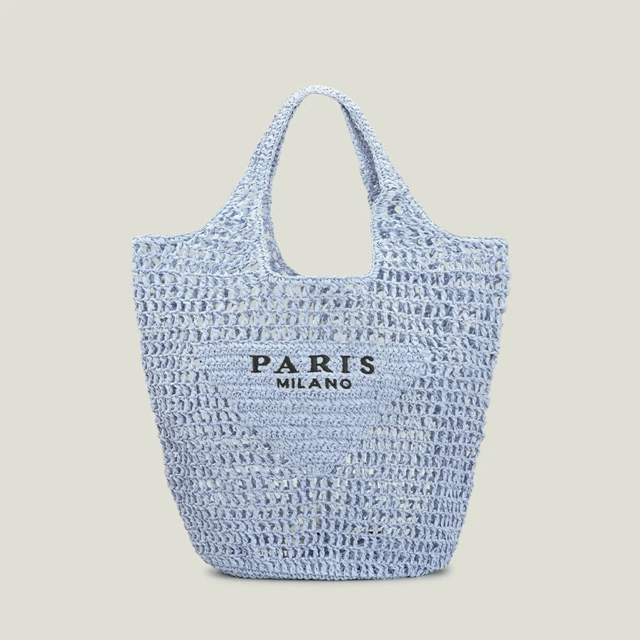 Straw Woven Beach Tote