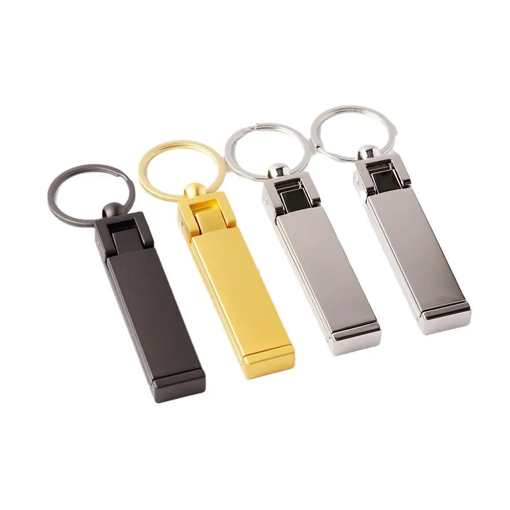 Multifunctional Foldable Keychain for Handbag Table Hanger and Phone Holder