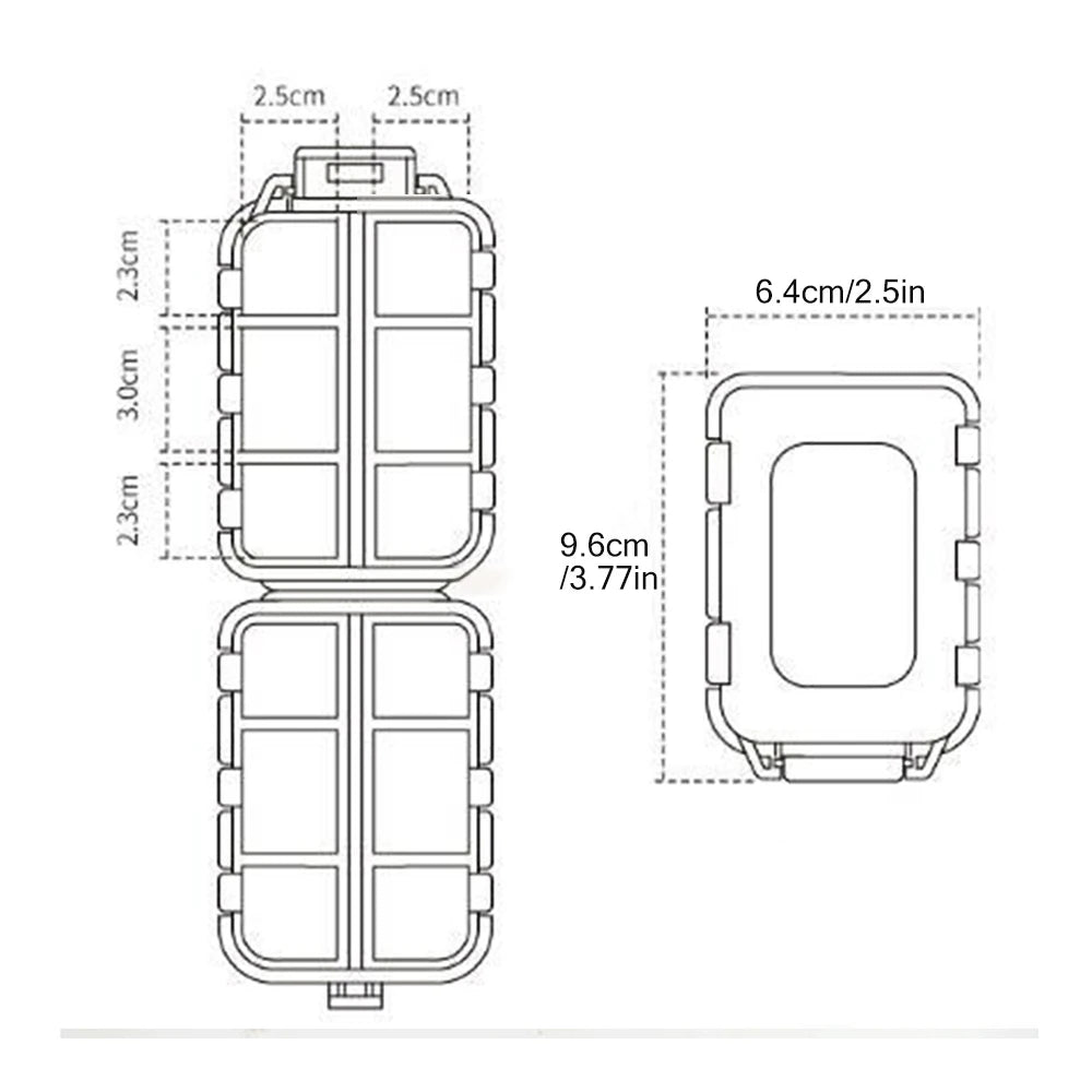 Travel Pill Organizer