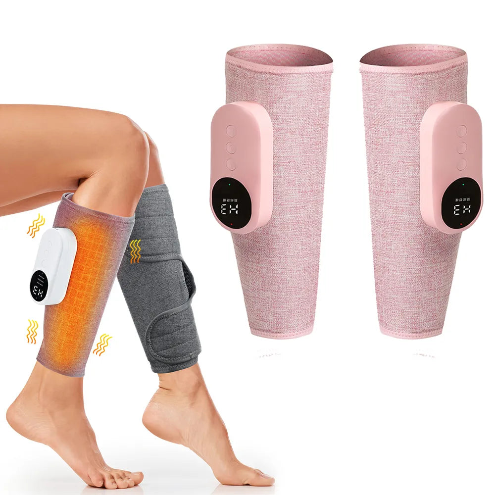 Electric 360° Wireless Air Pressure Calf Massager for Leg Circulation and Swelling Pain Relief