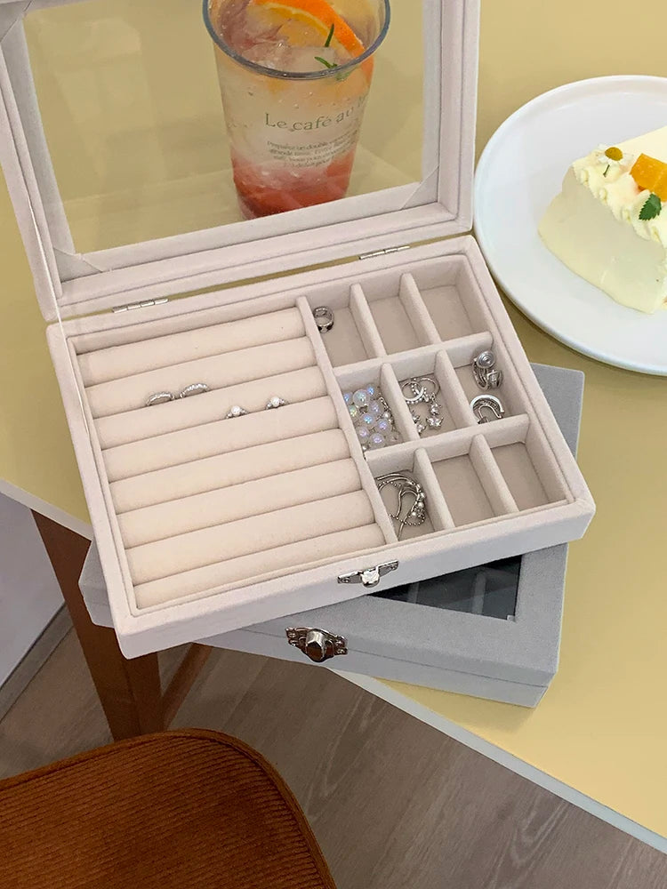 Velvet Jewelry Box