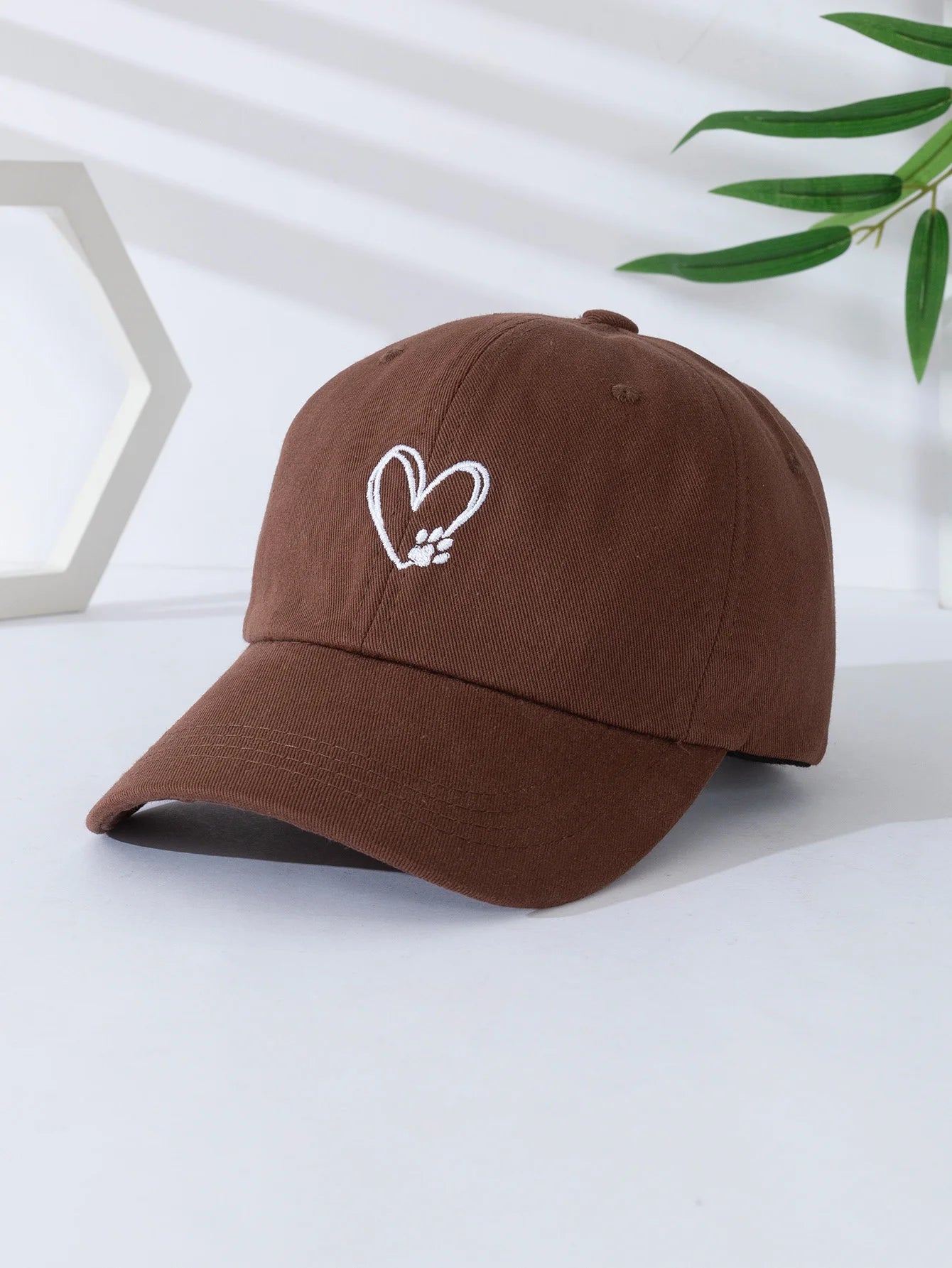 Heart & Paw Print Baseball Cap