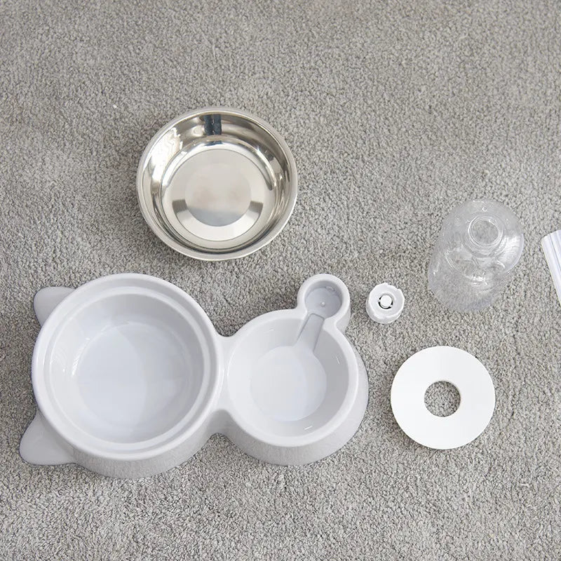 2 in 1 Water And Pet Food Dispenser