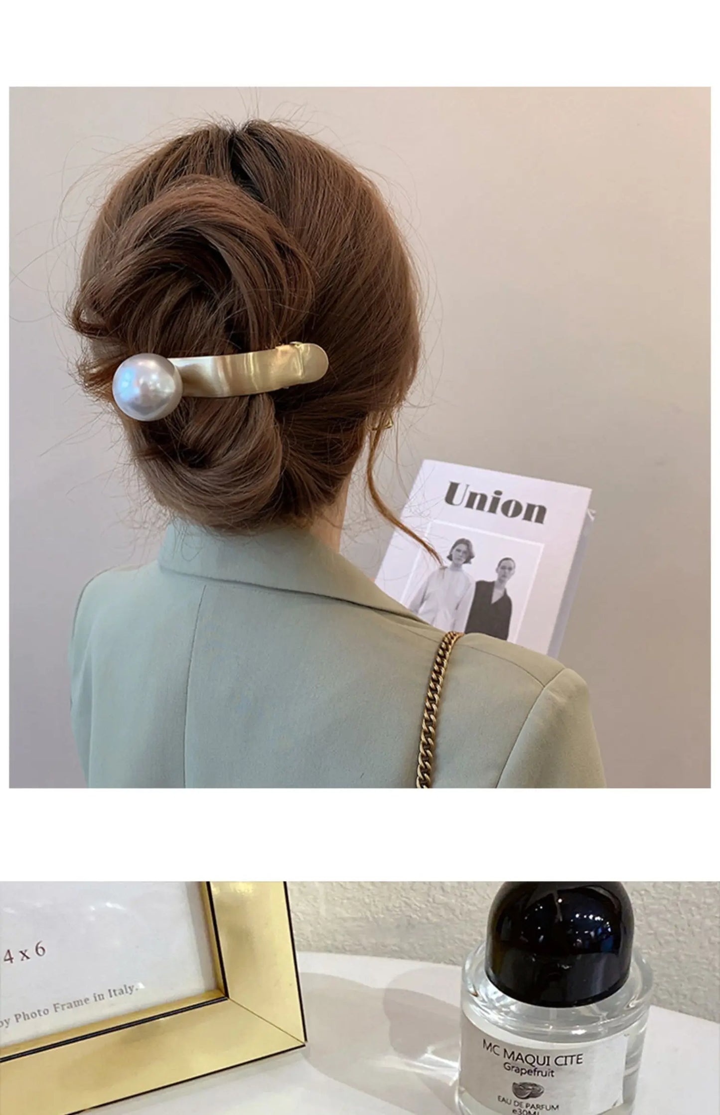 Pearl Hair Barrette