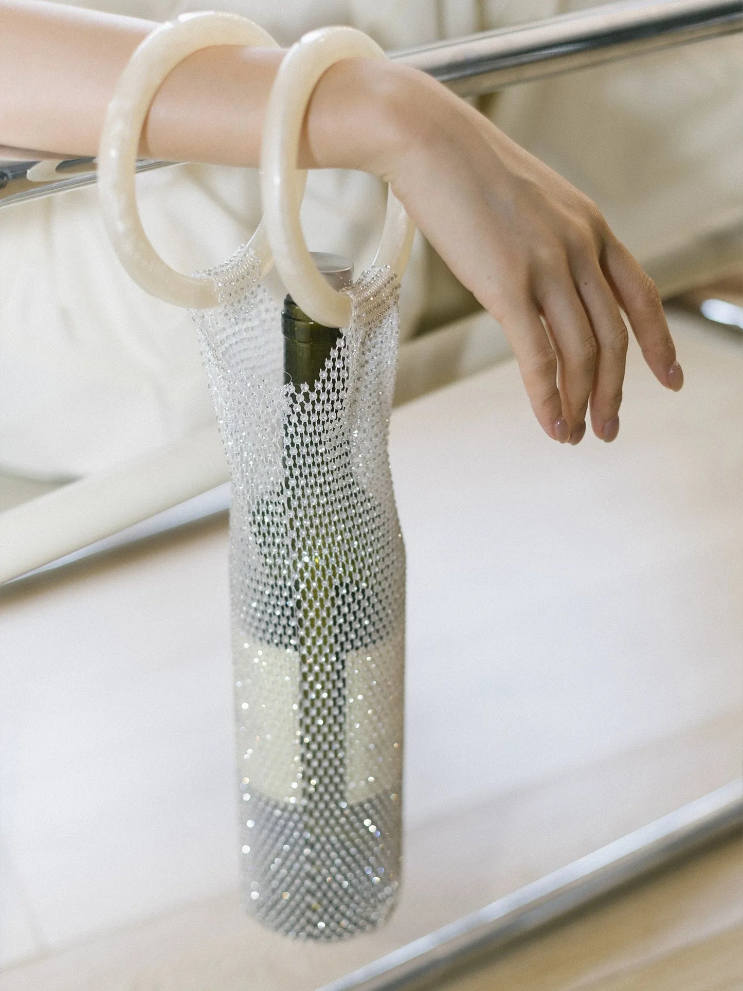 Shiny Diamond Wine Carrying Bag