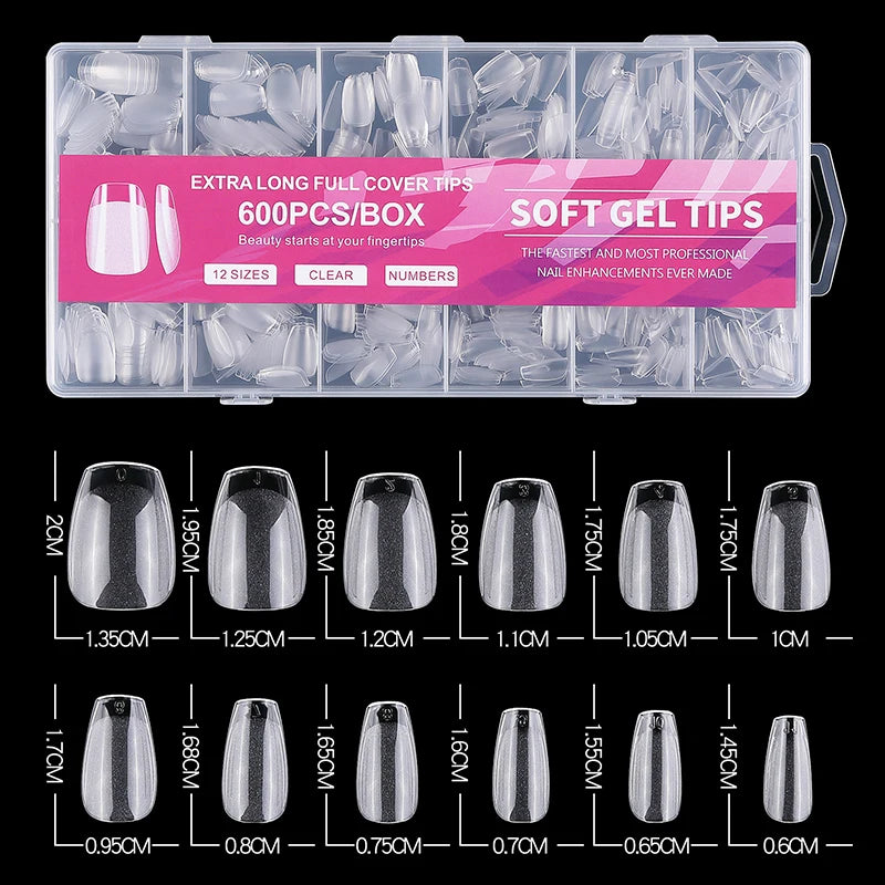 Gel X Nail Tips