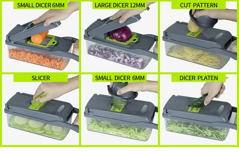 16 in 1 Multifunctional Vegetable Chopper