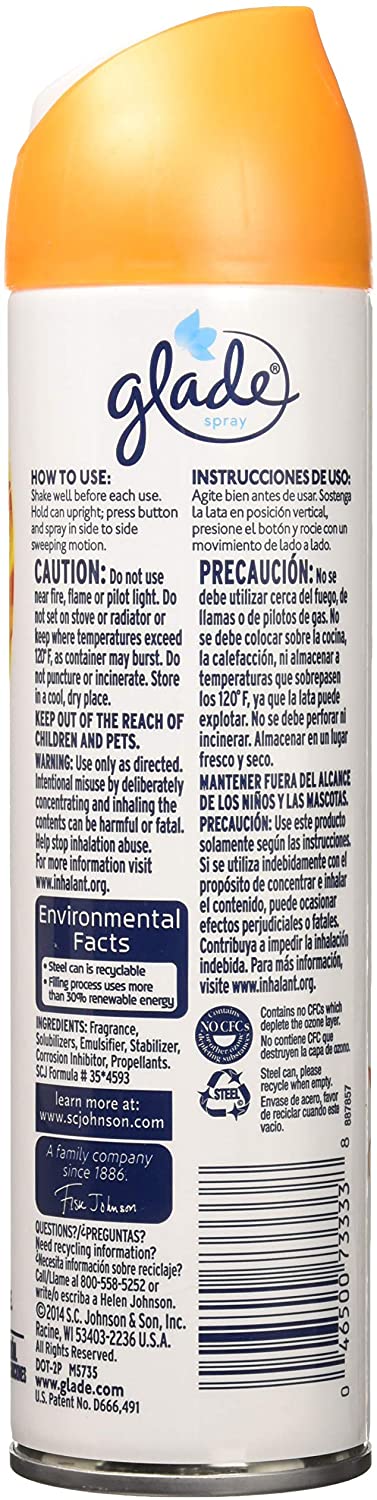 Glade Air Freshener Spray