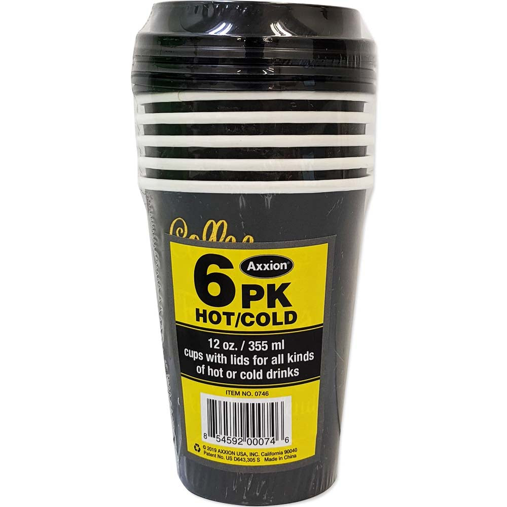 Travel cups w/lids