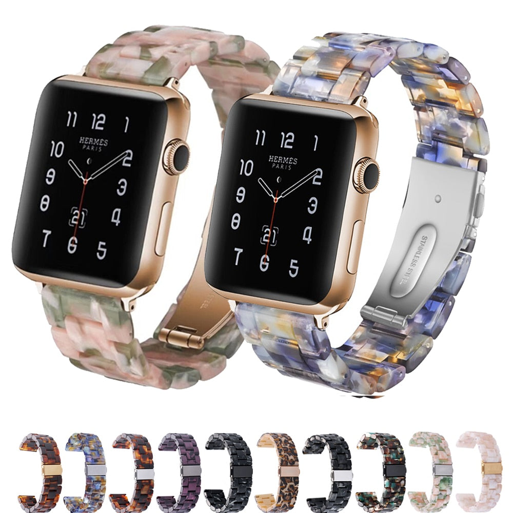 Resin Watch Band for Apple Watch
