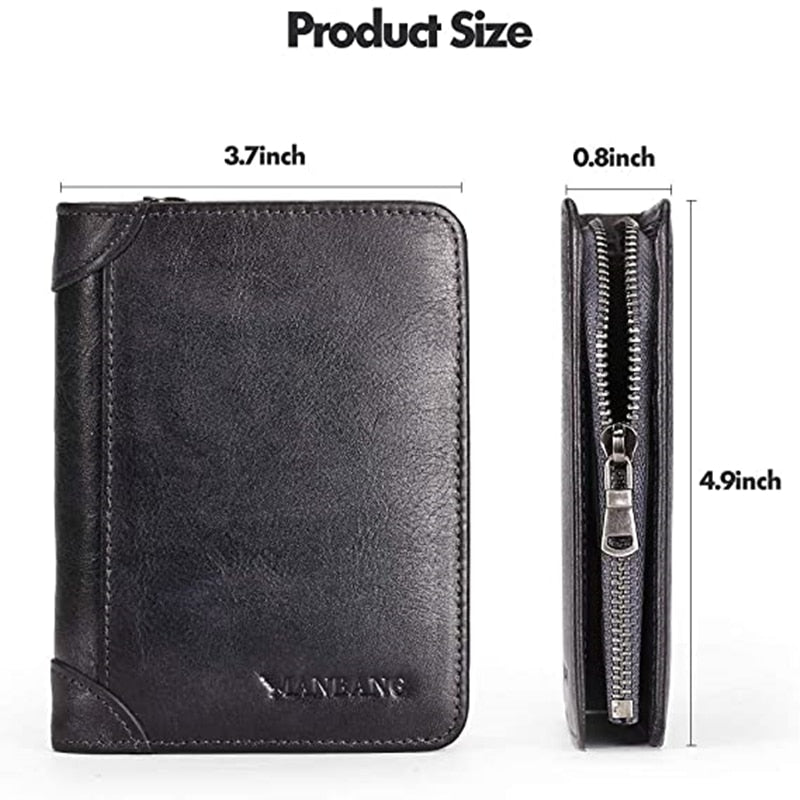 Genuine Leather Men's Wallet