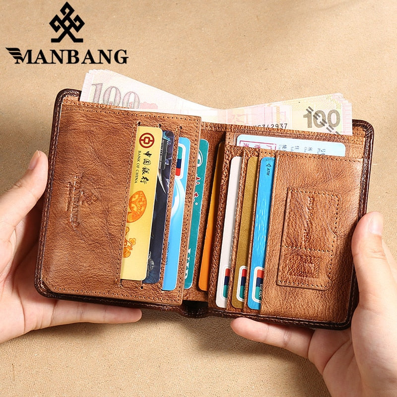 Genuine Leather Men's Wallet