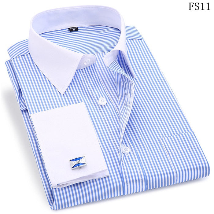 Men's French Cufflinks Dress Shirt