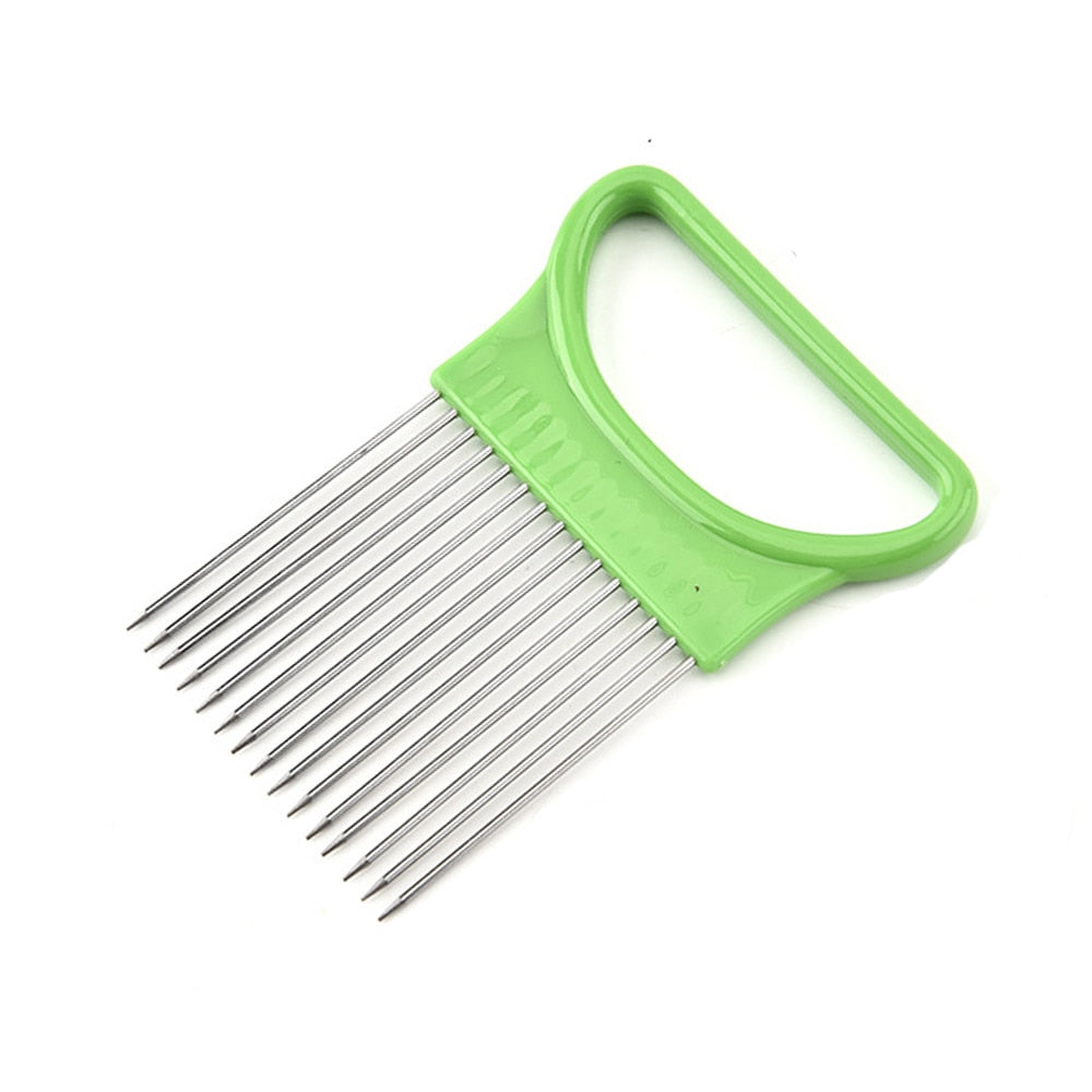 Stainless Steel Onion Cutting Holder
