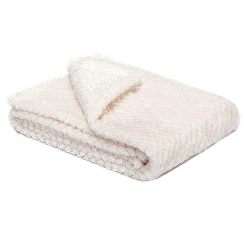 All-season Fluffy Dog Blanket