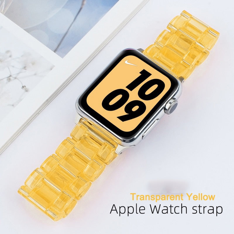 Resin Watch Band for Apple Watch
