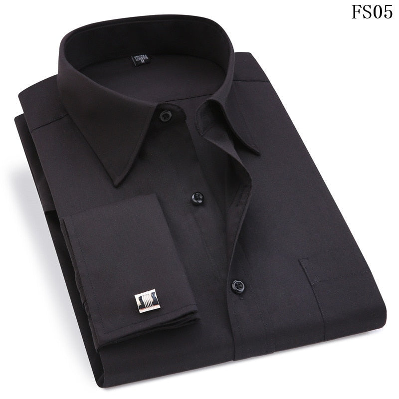 Men's French Cufflinks Dress Shirt