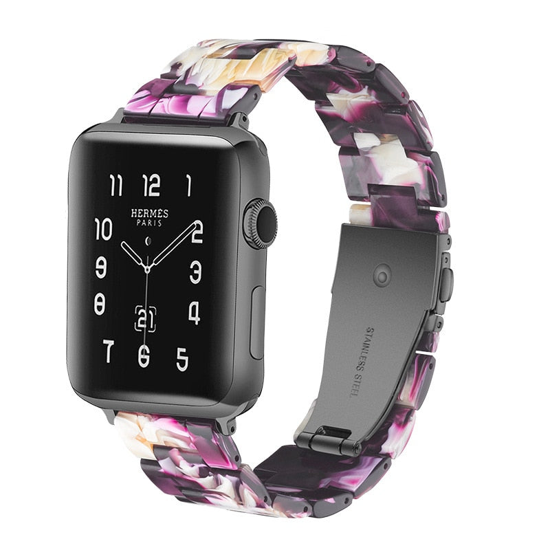 Resin Watch Band for Apple Watch