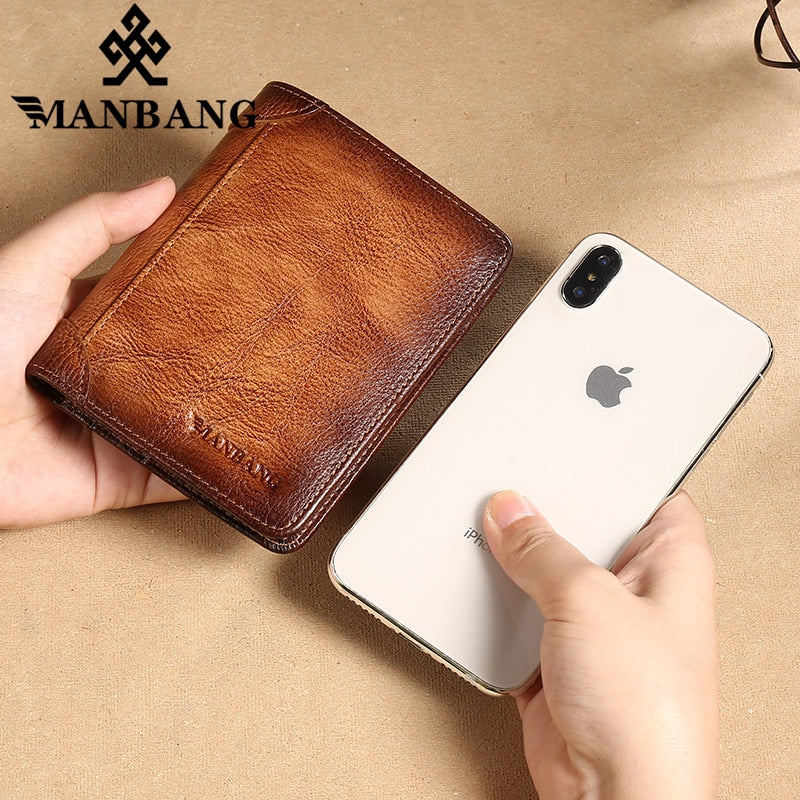 Genuine Leather Men's Wallet